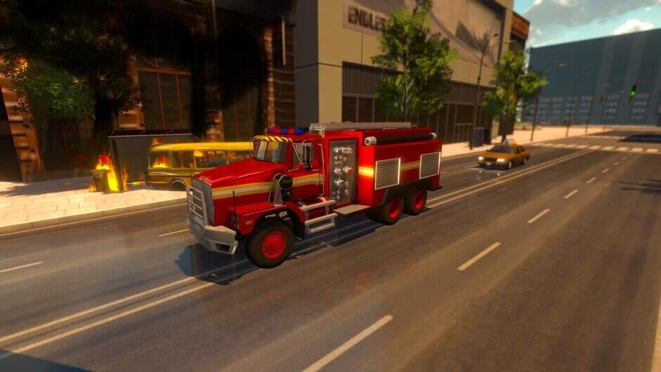Скриншот 7 из Firefighter Simulator 911: Car Fire Truck Driver