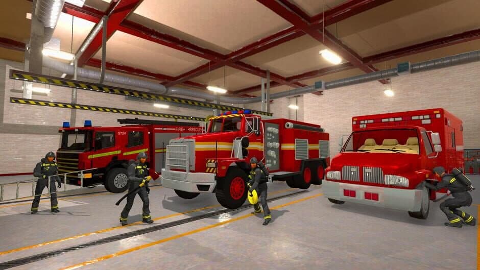 Скриншот 8 из Firefighter Simulator 911: Car Fire Truck Driver