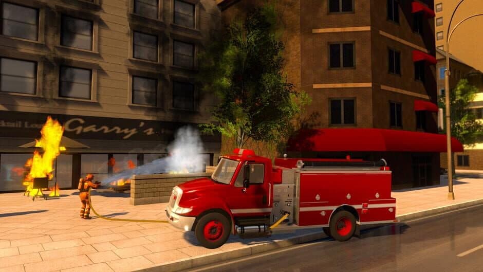 Скриншот 9 из Firefighter Simulator 911: Car Fire Truck Driver