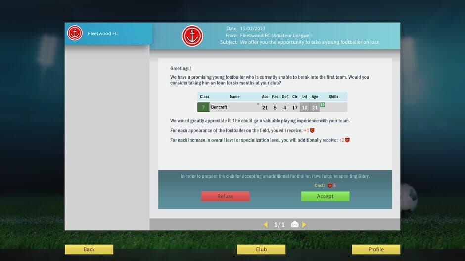 Скриншот 6 из Football, Tactics & Glory 2