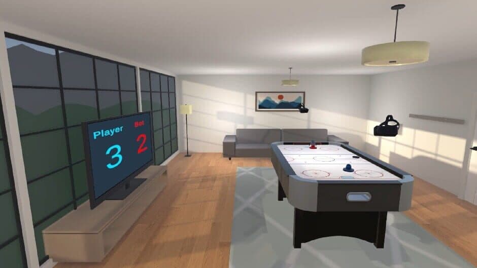 Скриншот 1 из Air Hockey VR