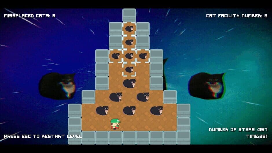 Скриншот 4 из Push That Cat!!