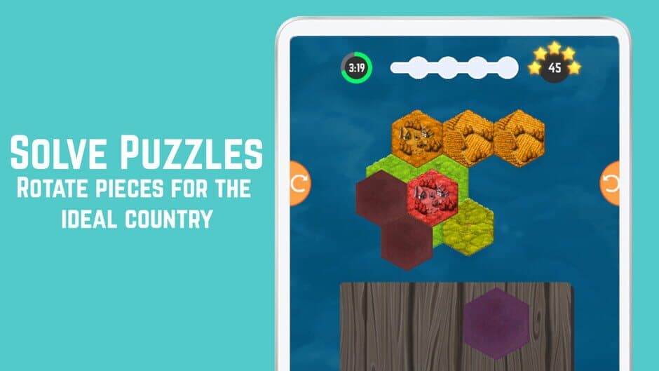 Скриншот 3 из Hexa Puzzle Saga
