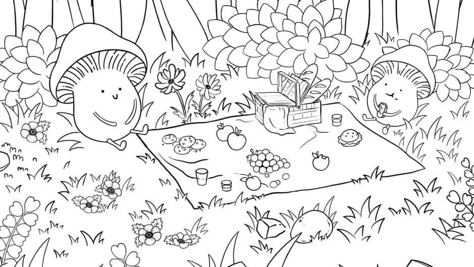 Скриншот 3 из Mushroom Picnic Party