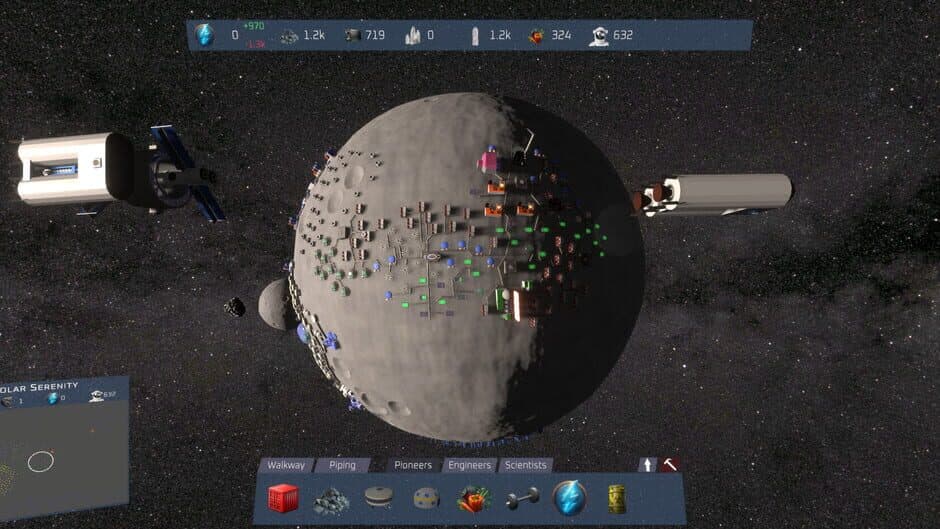 Скриншот 1 из Asteroid Colony