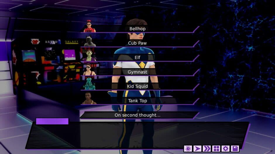 Скриншот 6 из Fresh Force Frustrations: A Gay Superhero Erotic Visual Novel