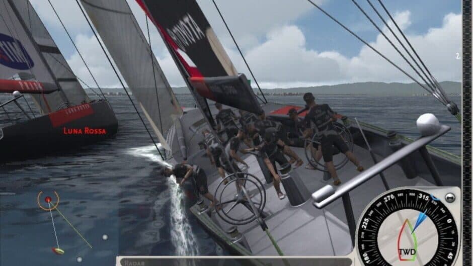 Скриншот 2 из 32nd America's Cup: The Game