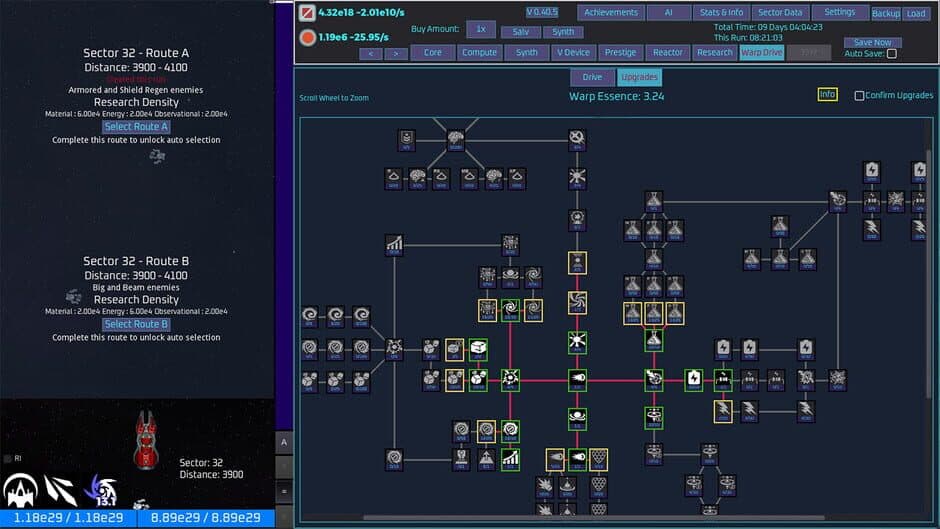 Скриншот 5 из Unnamed Space Idle