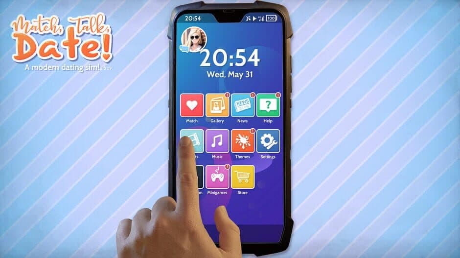 Скриншот 5 из Match, Talk, Date!: A Modern Dating Sim!