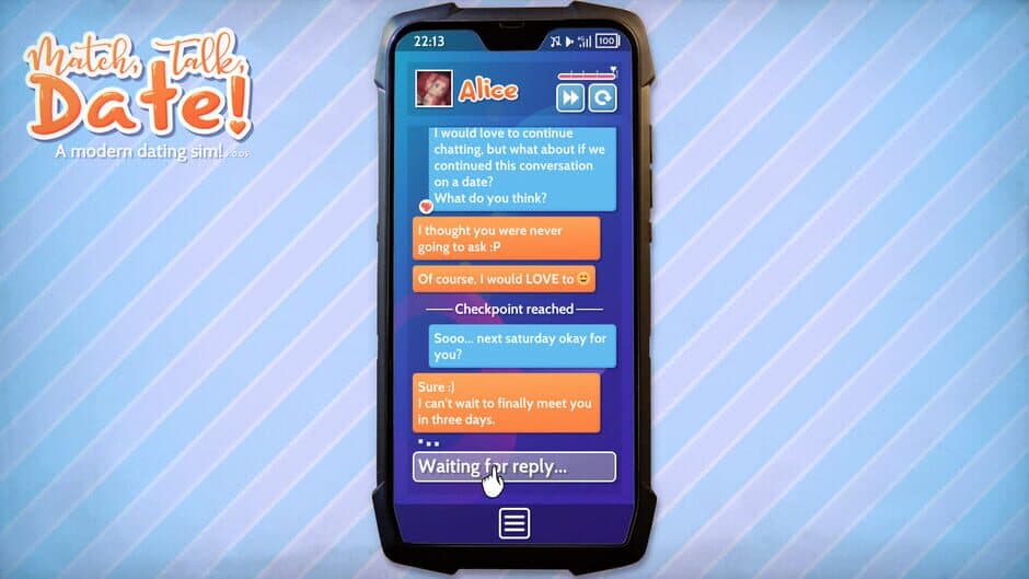 Скриншот 9 из Match, Talk, Date!: A Modern Dating Sim!