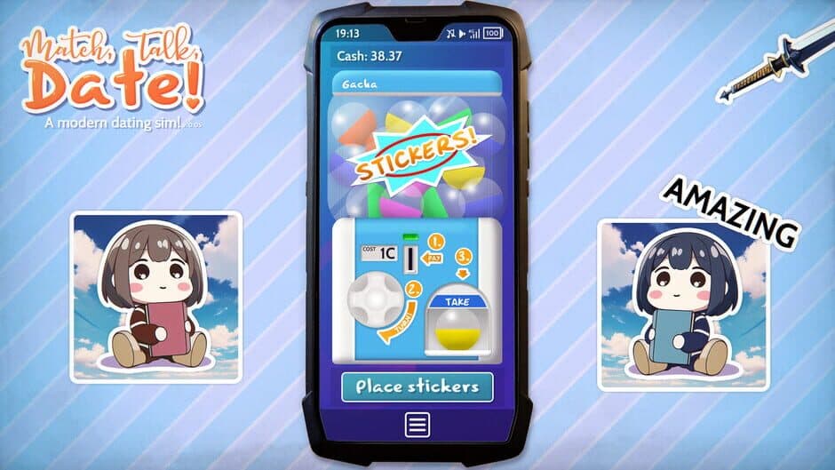 Скриншот 11 из Match, Talk, Date!: A Modern Dating Sim!