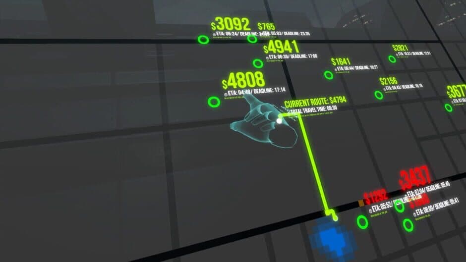 Скриншот 1 из Grid Runner