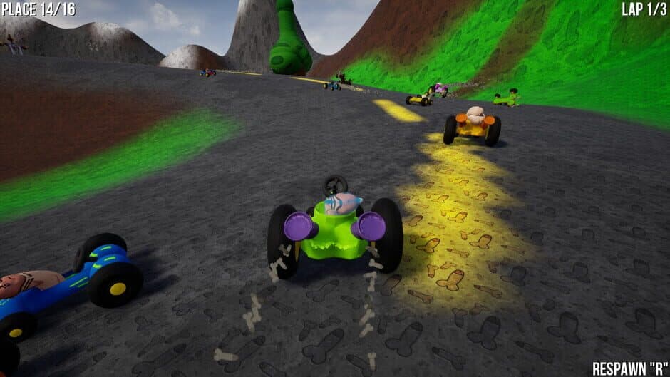 Скриншот 2 из Dickland: Racing