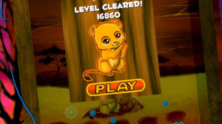 Скриншот 2 из Lion Bubble Tosser: The Queen of the Safari