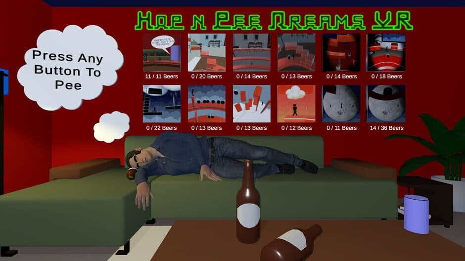 Скриншот 1 из Hop n Pee Dreams VR