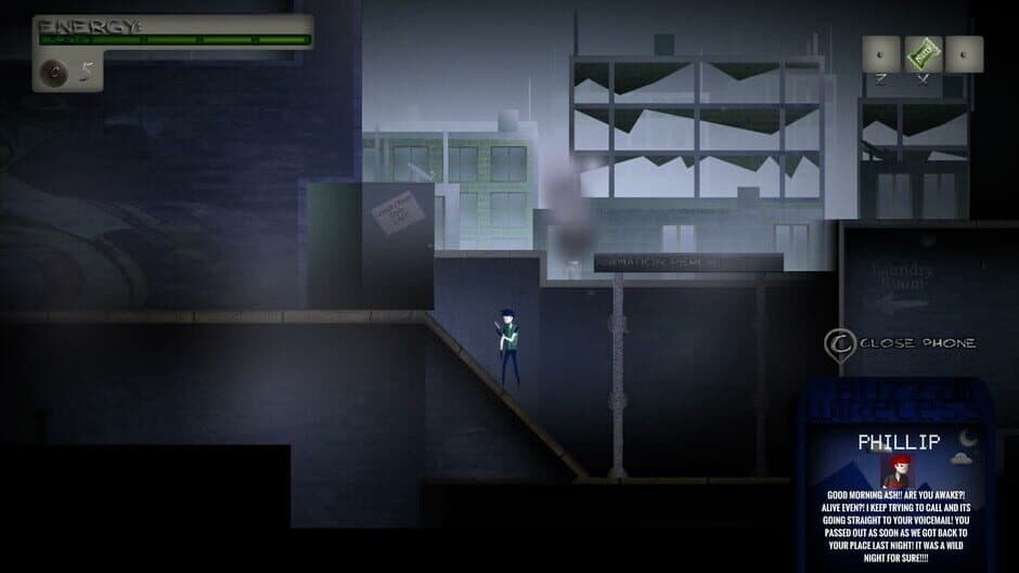 Скриншот 4 из The Road to Recovery: A Personal 2D Adventure Game