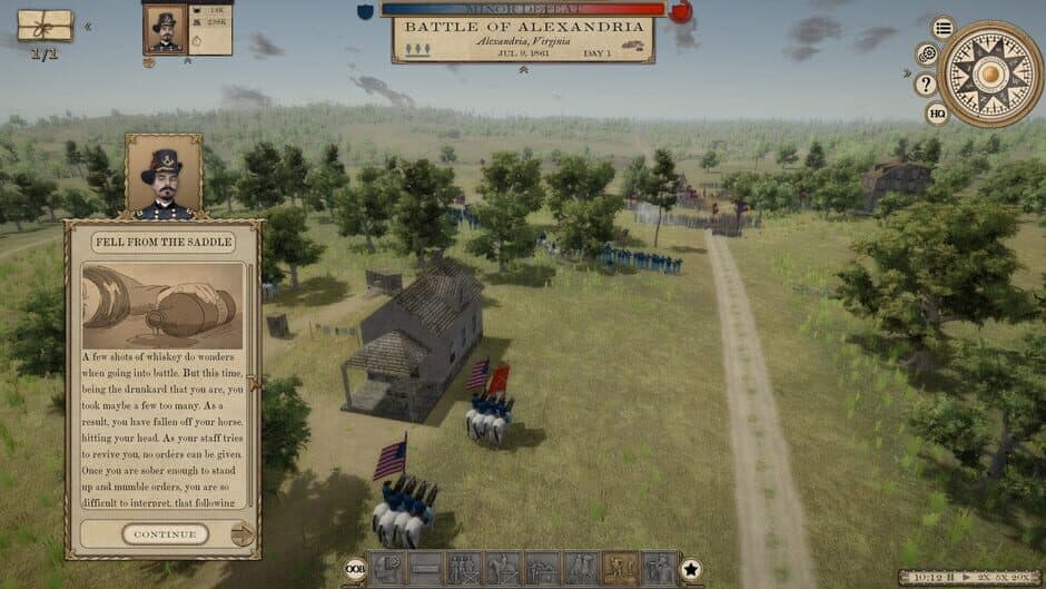 Скриншот 4 из Grand Tactician: The Civil War - Whiskey & Lemons