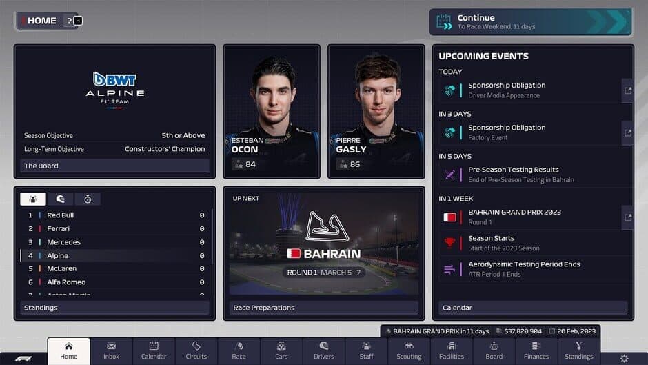 Скриншот 2 из F1 Manager 2023: Deluxe Edition