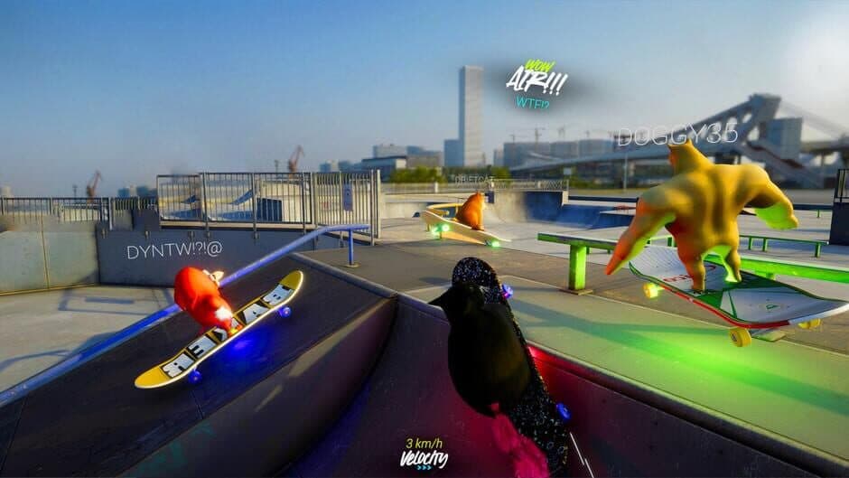 Скриншот 2 из Skateboard Drifting Simulator with Maxwell Cat: The Game
