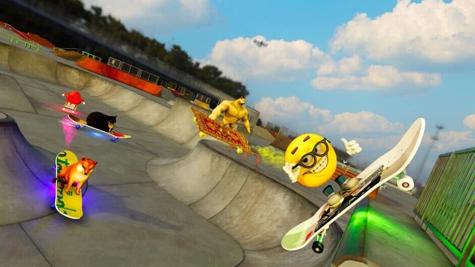 Скриншот 5 из Skateboard Drifting Simulator with Maxwell Cat: The Game