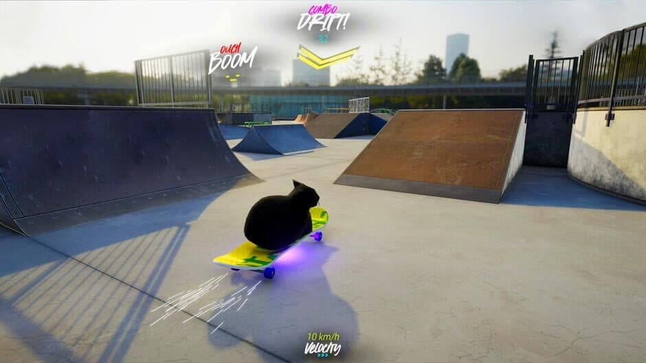 Скриншот 8 из Skateboard Drifting Simulator with Maxwell Cat: The Game