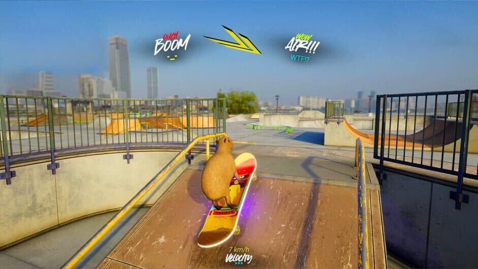 Скриншот 9 из Skateboard Drifting Simulator with Maxwell Cat: The Game