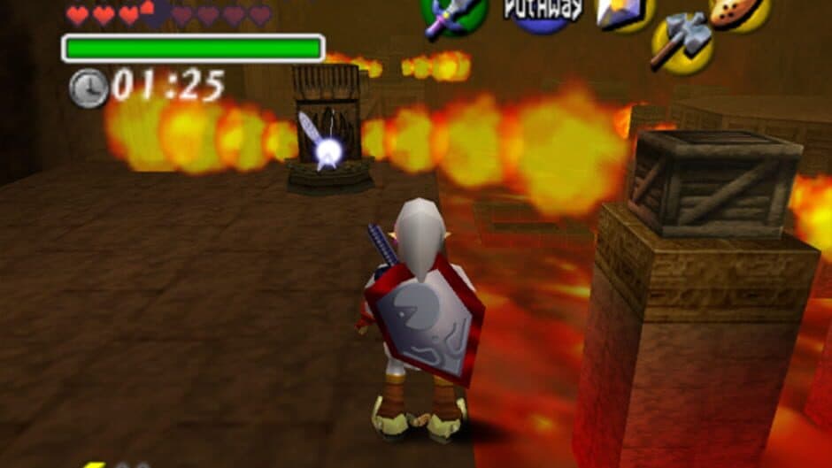 Скриншот 1 из The Legend of Zelda: Ocarina of Time - Gold Quest