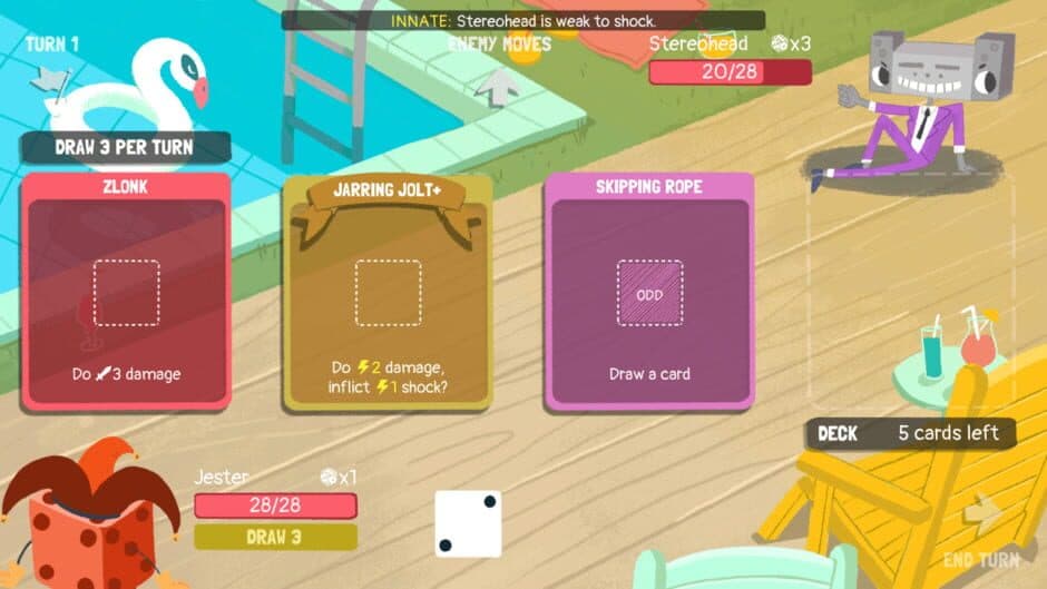 Скриншот 1 из Dicey Dungeons Reunion