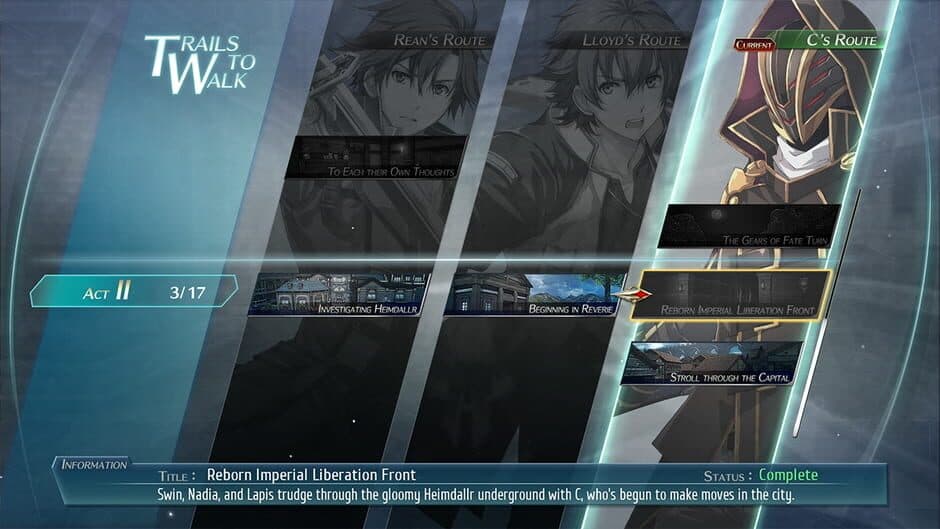 Скриншот 2 из The Legend of Heroes: Trails into Reverie - Ultimate Edition