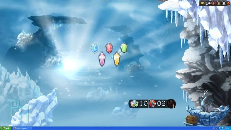Скриншот 2 из McDonald's Dragons: Ice
