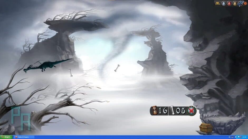 Скриншот 2 из McDonald's Dragons: Wind