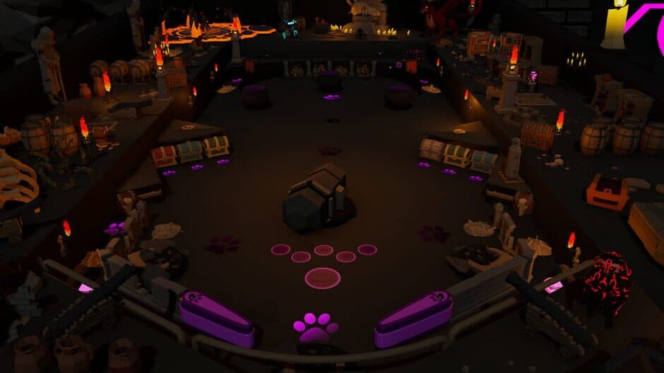 Скриншот 1 из Roxy Raccoon's Pinball Panic: Medieval Mayhem