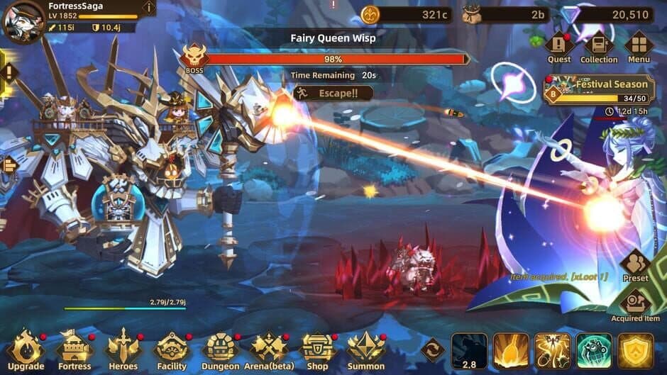 Скриншот 8 из Fortress Saga