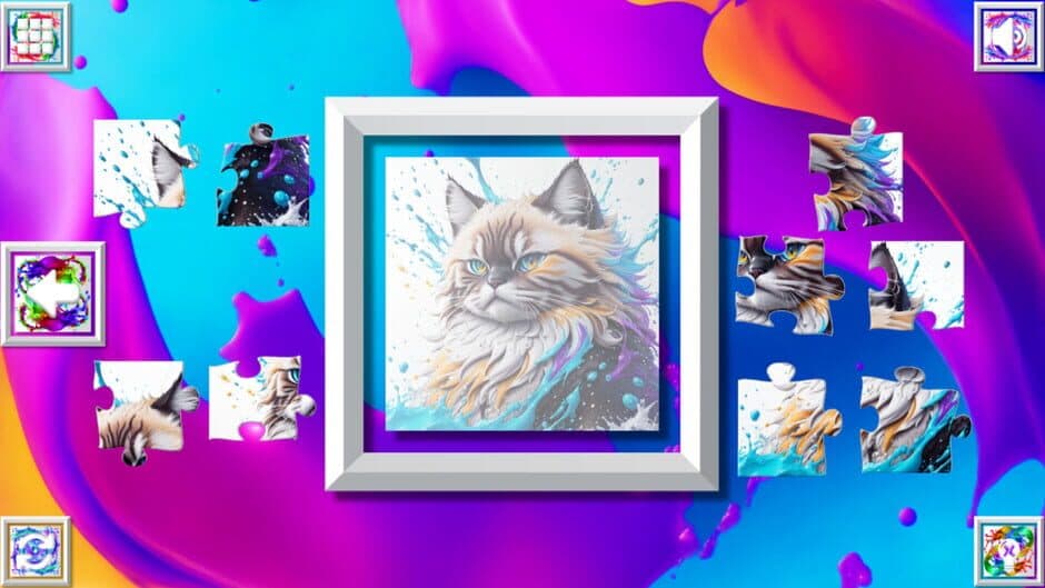Скриншот 1 из Color Splash: Cats