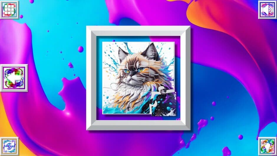 Скриншот 2 из Color Splash: Cats