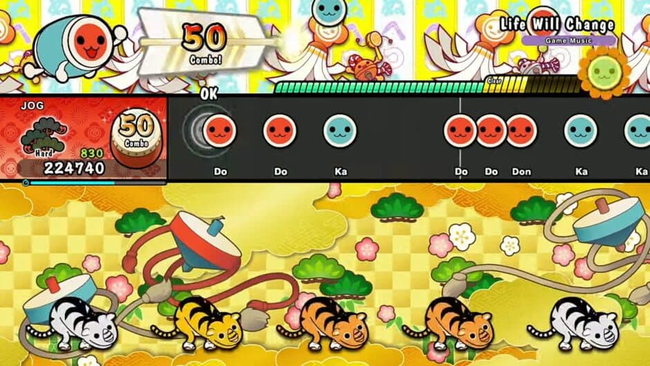 Скриншот 1 из Taiko no Tatsujin: Rhythm Festival - Collector's Edition