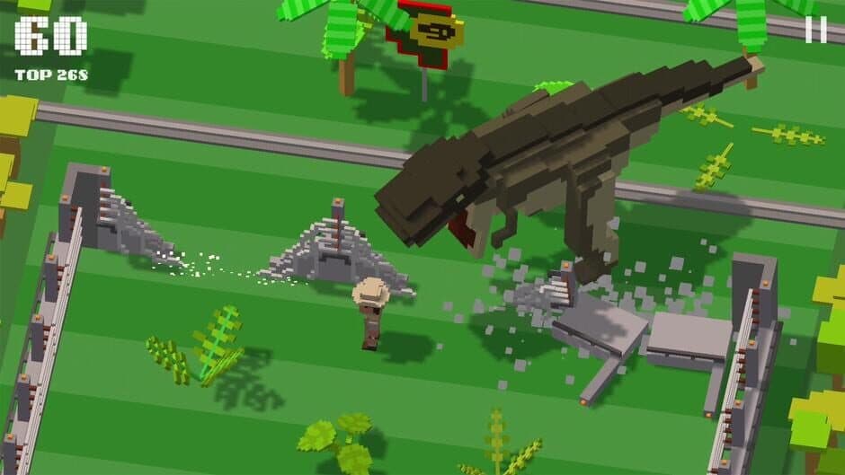 Скриншот 3 из Jurassic Hopper: Crossy Dinos