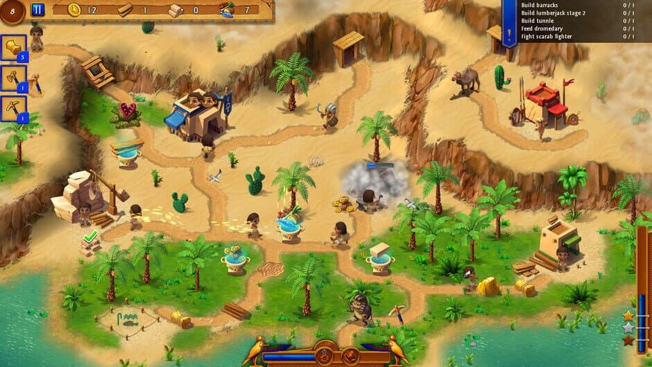Скриншот 2 из Heroes of Egypt: The Curse of Sethos - Collector's Edition