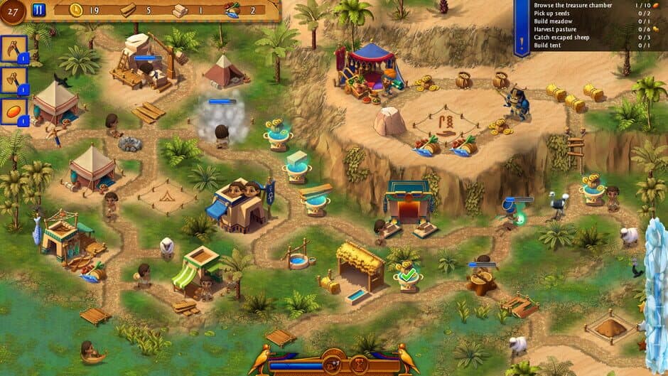 Скриншот 4 из Heroes of Egypt: The Curse of Sethos - Collector's Edition