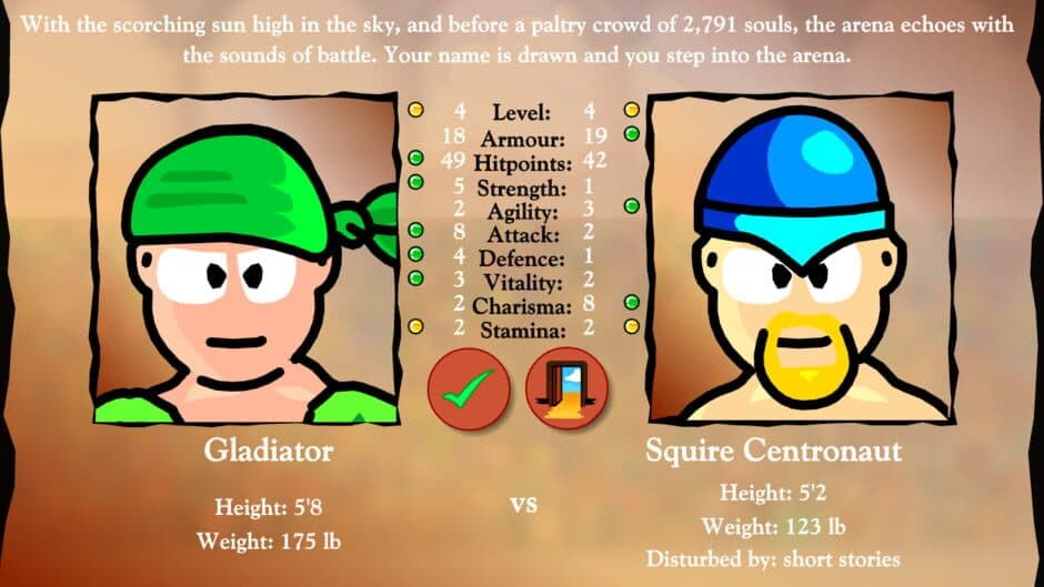 Скриншот 2 из Swords and Sandals I: Gladiator