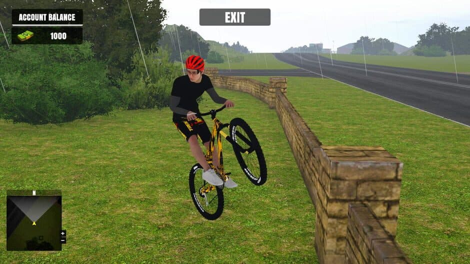 Скриншот 1 из Dirt Bicycle Rider Simulator