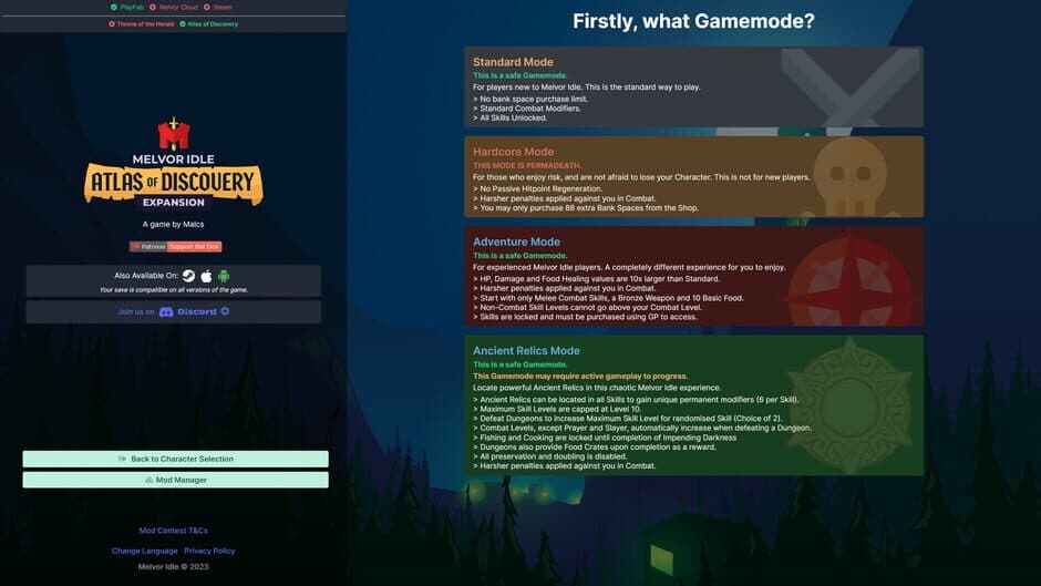 Скриншот 4 из Melvor Idle: Atlas of Discovery