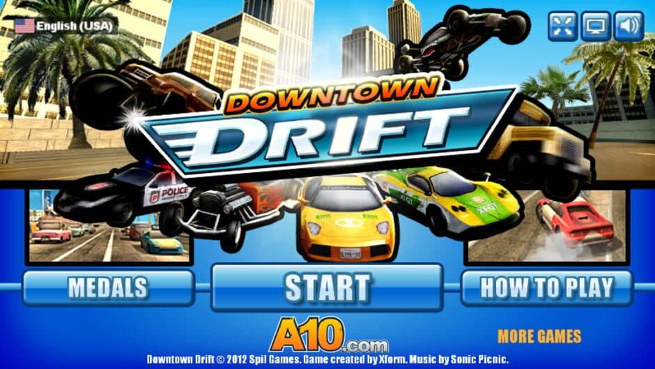 Скриншот 1 из Downtown Drift