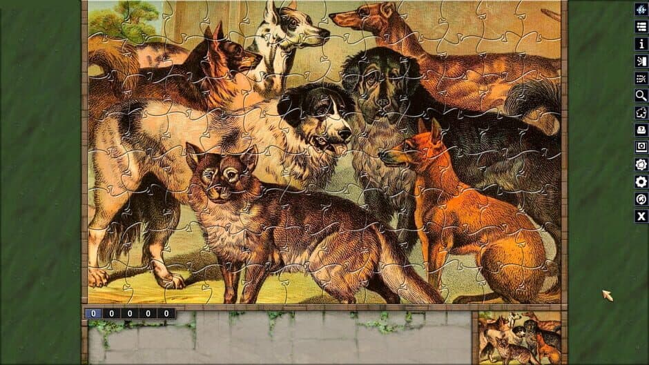 Скриншот 2 из Pixel Puzzles: Illustrations & Anime - Jigsaw Pack: Book of Nature