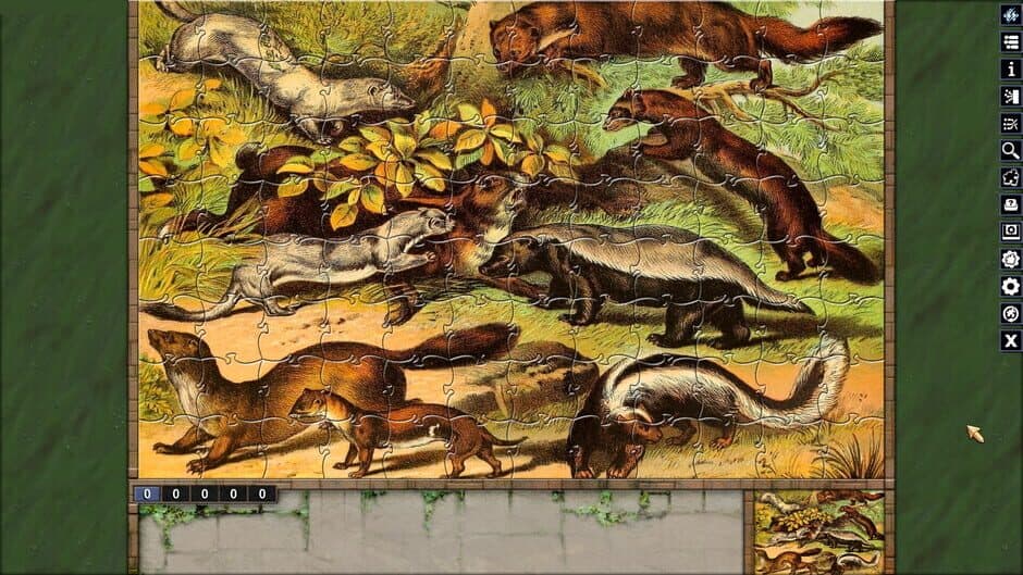 Скриншот 3 из Pixel Puzzles: Illustrations & Anime - Jigsaw Pack: Book of Nature