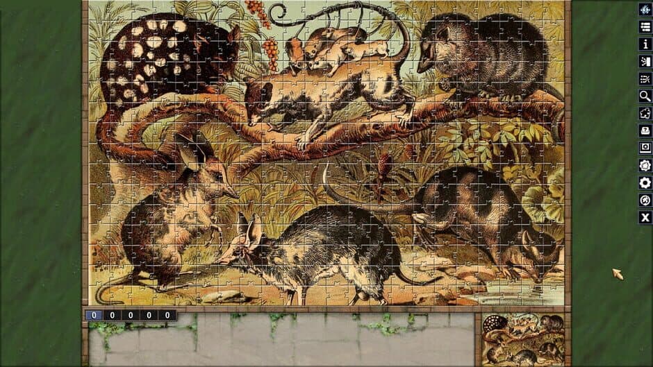 Скриншот 4 из Pixel Puzzles: Illustrations & Anime - Jigsaw Pack: Book of Nature