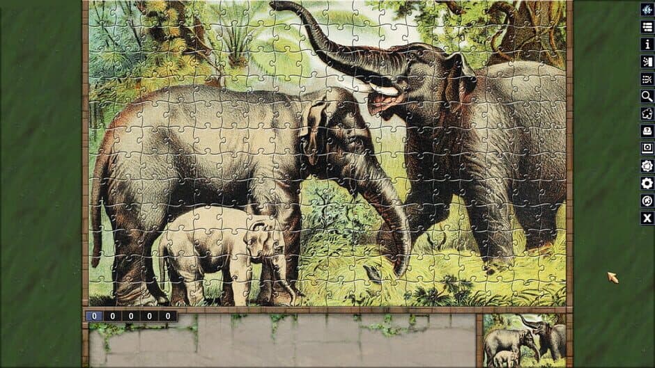 Скриншот 6 из Pixel Puzzles: Illustrations & Anime - Jigsaw Pack: Book of Nature
