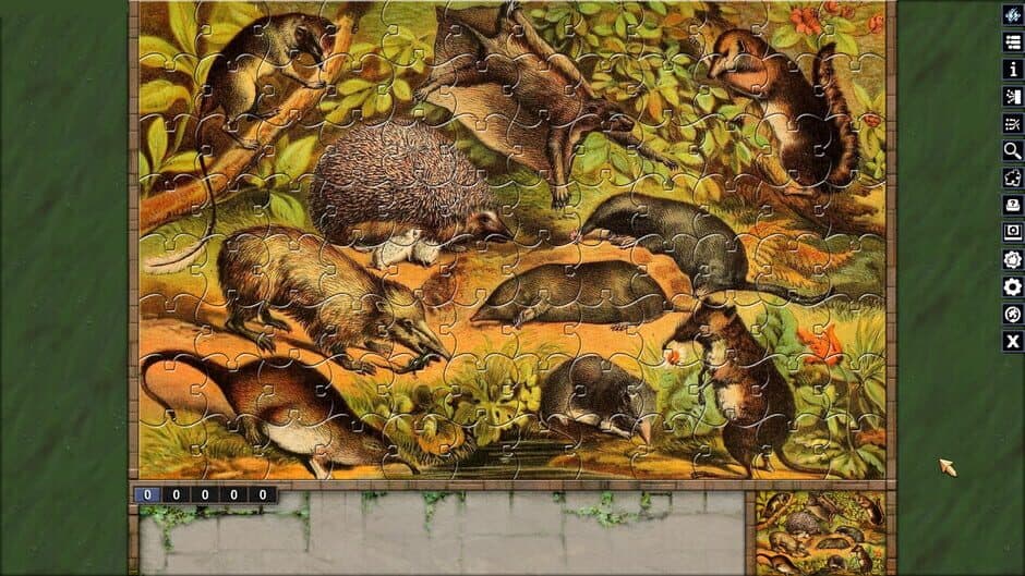 Скриншот 10 из Pixel Puzzles: Illustrations & Anime - Jigsaw Pack: Book of Nature