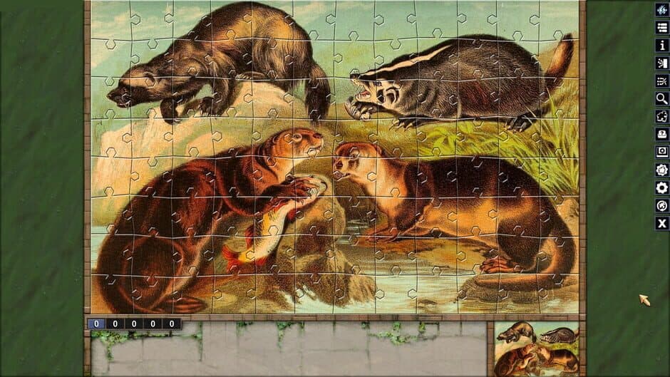 Скриншот 11 из Pixel Puzzles: Illustrations & Anime - Jigsaw Pack: Book of Nature