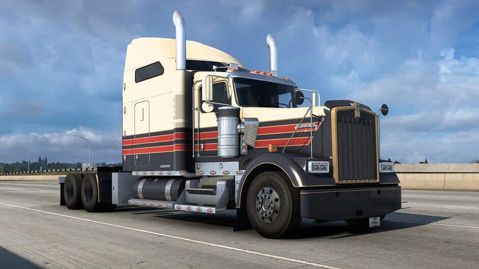 Скриншот 1 из American Truck Simulator: W900 Tuning Pack